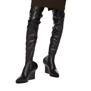 Givenchy Black Over the Knee Boots